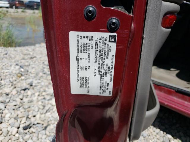 Photo 10 from auction – 2004 CHEVROLET VENTURE with VIN 1GNDX03E14D265908