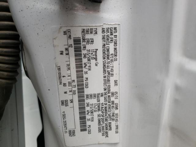 Photo 10 from auction – 2015 FORD FOCUS SE with VIN 1FADP3F20FL300755