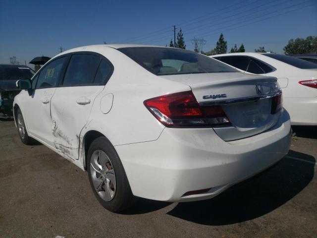Photo 3 from auction – 2014 HONDA CIVIC LX with VIN 19XFB2F57EE213898