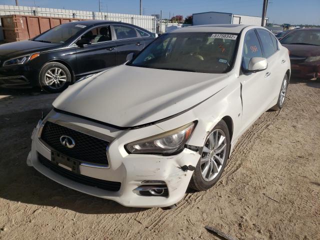 Photo 2 from auction – 2014 INFINITI Q50 BASE with VIN JN1BV7ARXEM692867