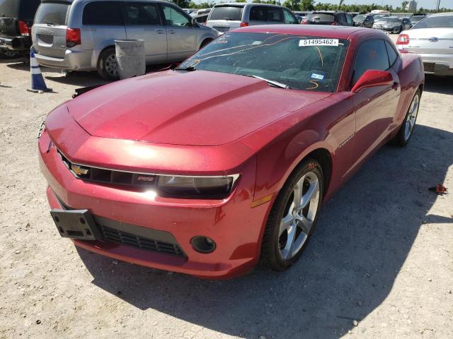 Photo 2 from auction – 2015 CHEVROLET CAMARO LT with VIN 2G1FF1E31F9157593