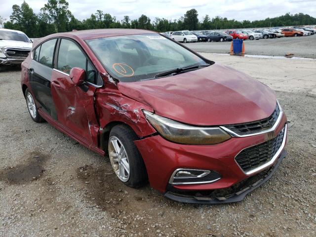 CHEVROLET CRUZE LT 2017 with VIN 3G1BE6SM1HS564217 - Photo from auction