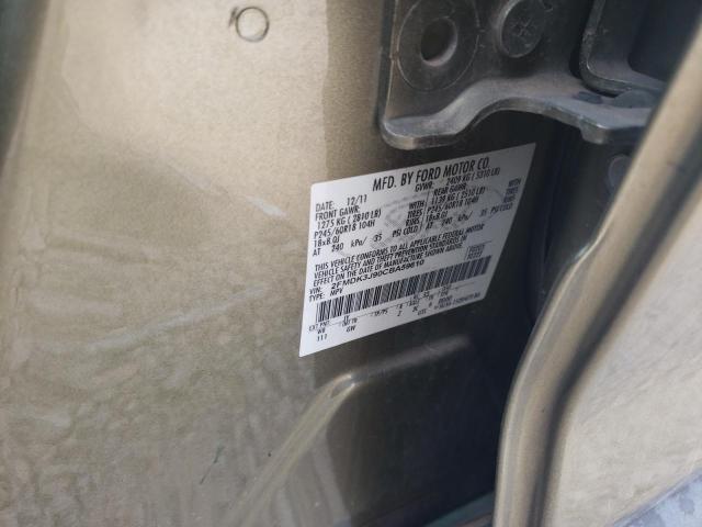 Photo 10 from auction – 2012 FORD EDGE SEL with VIN 2FMDK3J90CBA59610