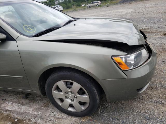 Photo 9 from auction – 2008 HYUNDAI SONATA GLS with VIN 5NPET46C88H311518