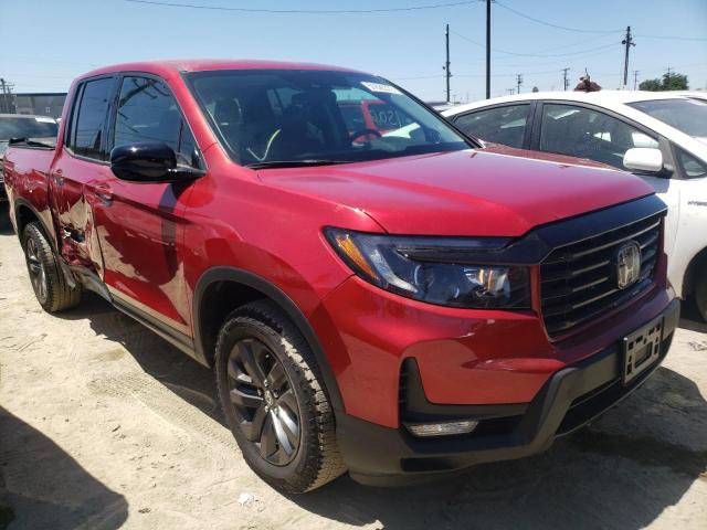 HONDA RIDGELINE 2022 with VIN 5FPYK3F18NB008362 - Photo from auction