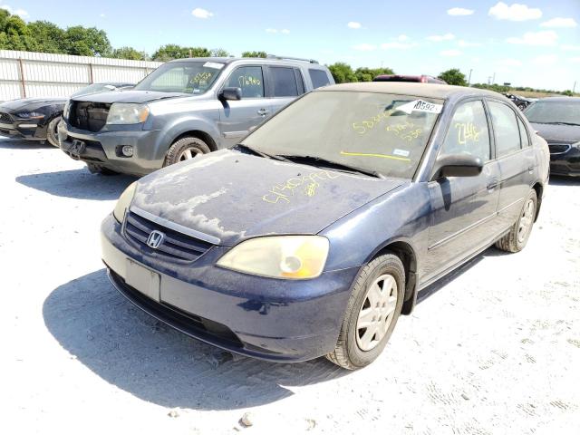 Photo 2 from auction – 2003 HONDA CIVIC LX with VIN 2HGES15583H543530