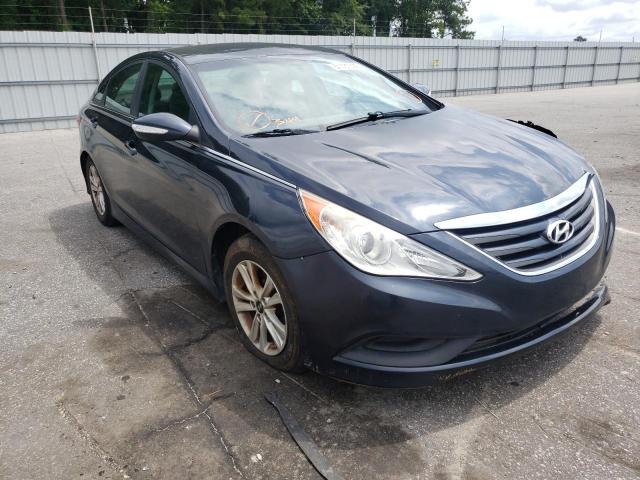 HYUNDAI SONATA GLS 2014 with VIN 5NPEB4AC4EH905223 - Photo from auction