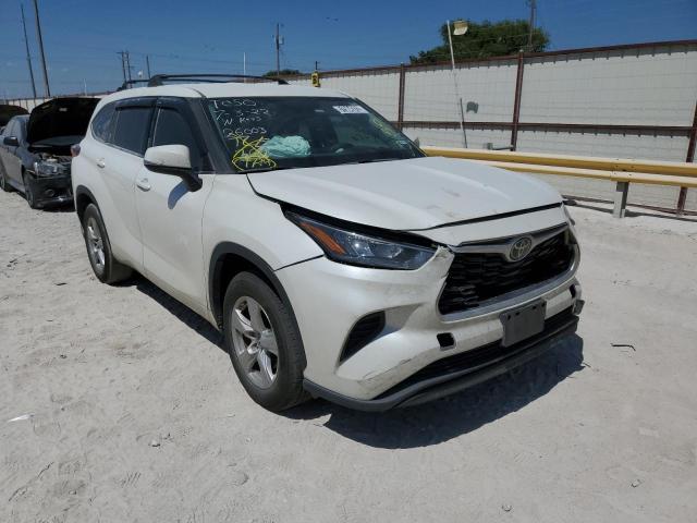 TOYOTA HIGHLANDER 2020 with VIN 5TDCZRAH2LS013393 - Photo from auction