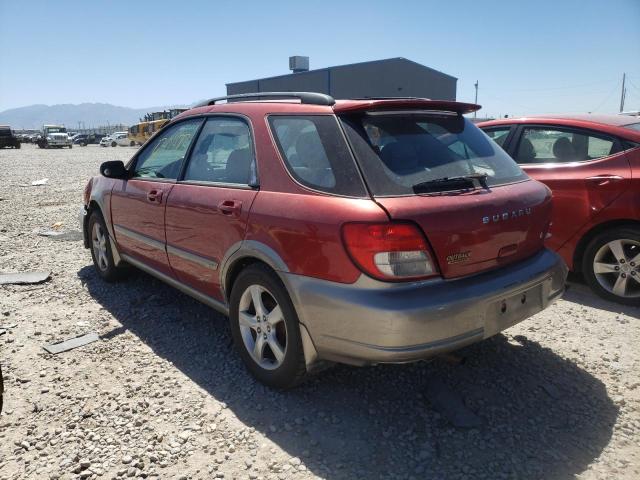 Photo 3 from auction – 2002 SUBARU IMPREZA OU with VIN JF1GG68582H820673