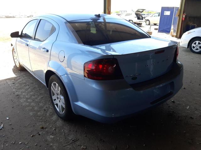 Photo 3 from auction – 2013 DODGE AVENGER SE with VIN 1C3CDZAB6DN613856