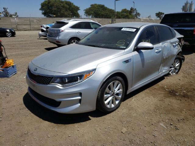 Photo 2 from auction – 2016 KIA OPTIMA EX with VIN 5XXGU4L33GG059438