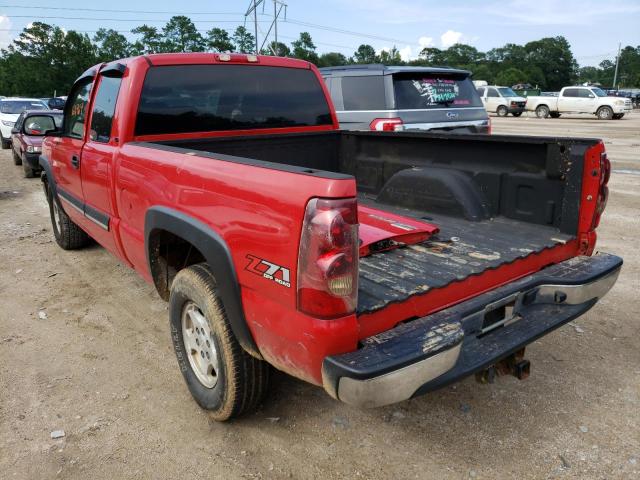 Photo 3 from auction – 2003 CHEVROLET SILVERADO with VIN 1GCEK19T53E238789