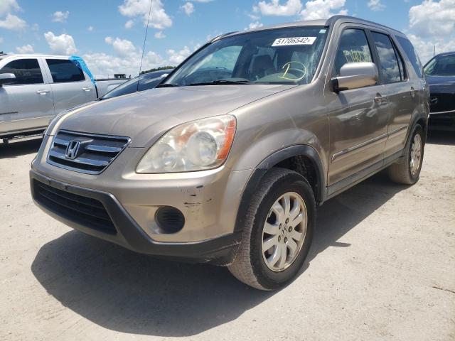 Photo 2 from auction – 2006 HONDA CR-V SE with VIN SHSRD78956U402557