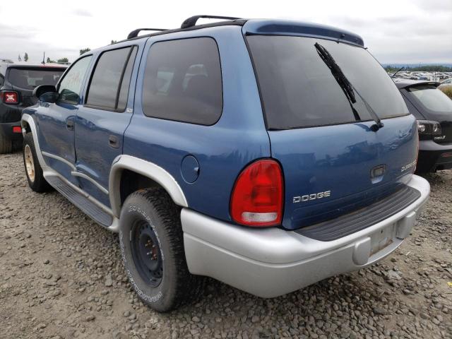 Photo 3 from auction – 2002 DODGE DURANGO SL with VIN 1B4HS58N72F200560