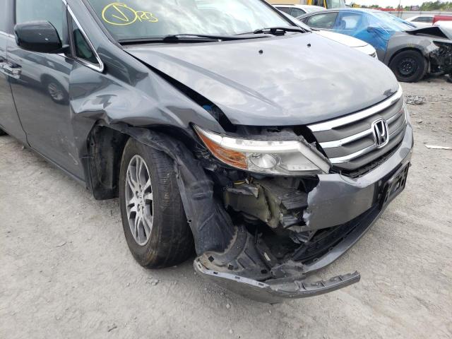 Photo 9 from auction – 2011 HONDA ODYSSEY EX with VIN 5FNRL5H63BB024625