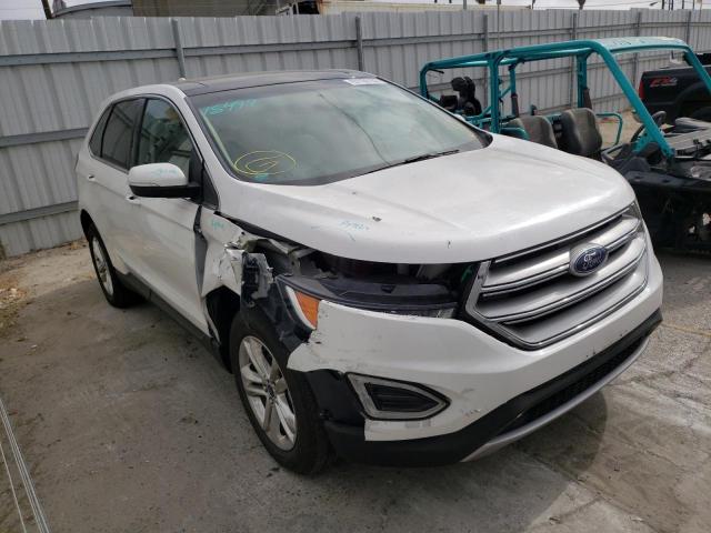 FORD EDGE SEL 2015 with VIN 2FMPK3J9XFBC07571 - Photo from auction