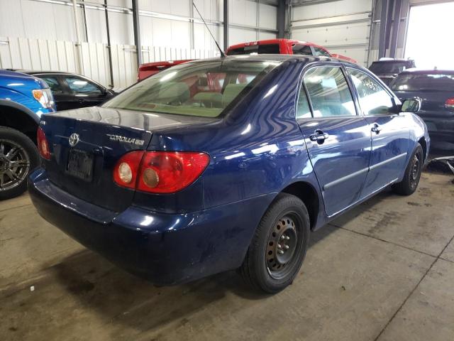 Photo 4 from auction – 2005 TOYOTA COROLLA CE with VIN JTDBR32E250054593