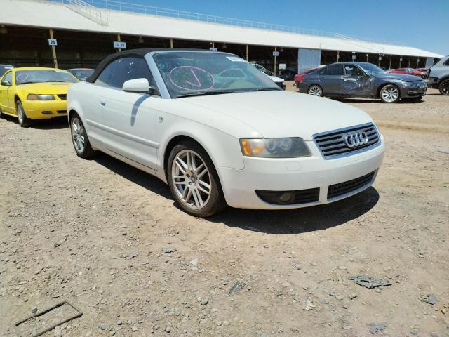AUDI A4 1.8 CAB 2006 with VIN WAUAC48H76K010774 - Photo from auction