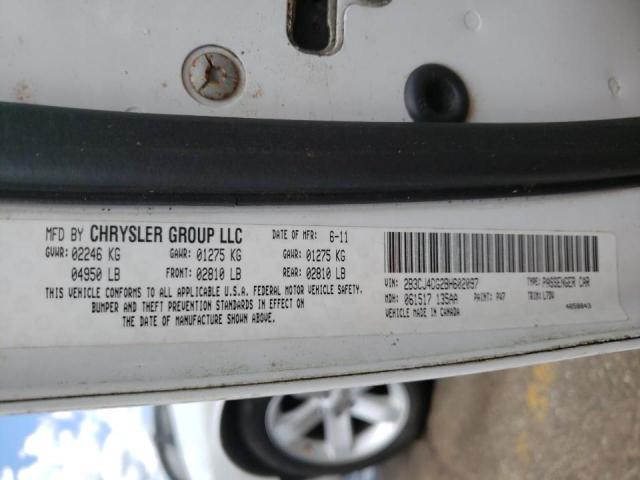 Photo 10 from auction – 2011 DODGE CHALLENGER with VIN 2B3CJ4DG2BH602097
