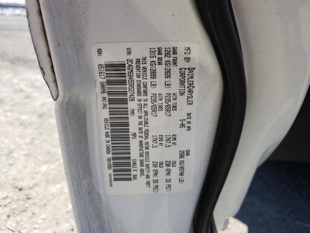 Photo 10 from auction – 2005 CHRYSLER PACIFICA T with VIN 2C4GM68455R527428