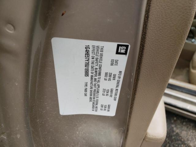 Photo 10 from auction – 2006 BUICK LUCERNE CX with VIN 1G4HE57Y76U189885