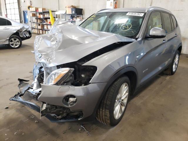 Photo 2 from auction – 2017 BMW X3 XDRIVE2 with VIN 5UXWX9C32H0W69882