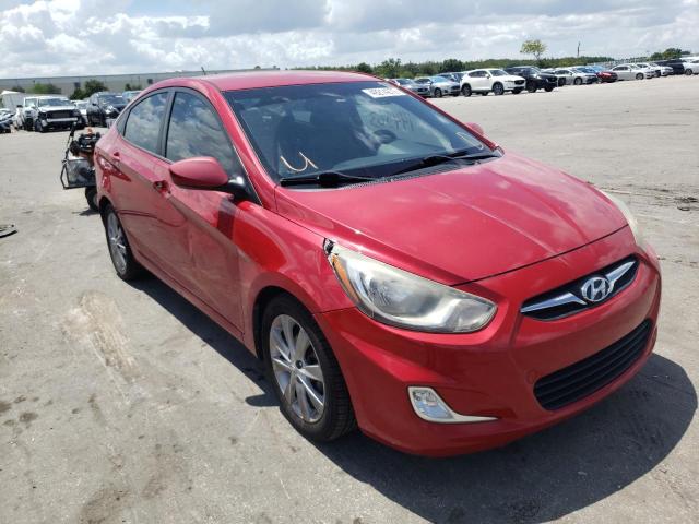 HYUNDAI ACCENT GLS 2013 with VIN KMHCU4AE2DU373909 - Photo from auction