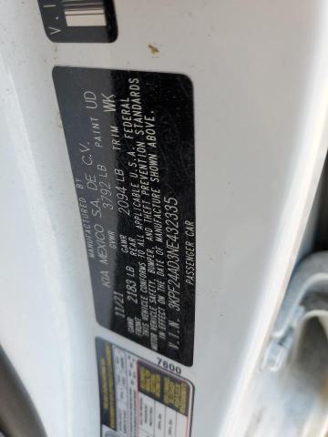 Photo 10 from auction – 2022 KIA FORTE FE with VIN 3KPF24AD3NE432335
