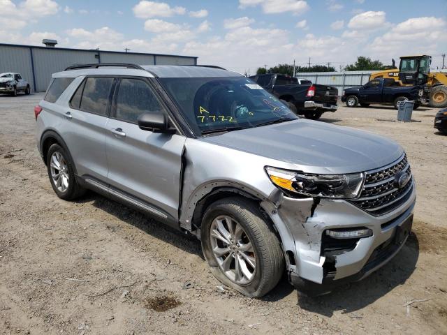 FORD EXPLORER X 2020 with VIN 1FMSK7DH8LGB04352 - Photo from auction