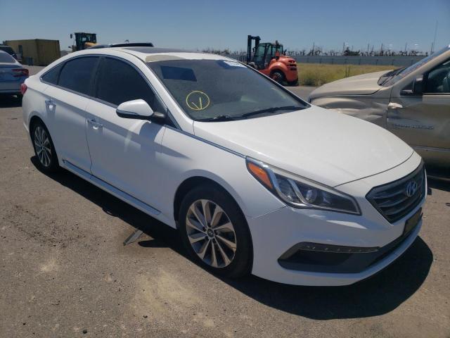 HYUNDAI SONATA SPO 2016 with VIN 5NPE34AF7GH380135 - Photo from auction