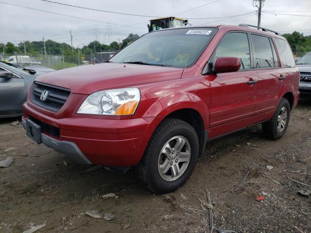 Photo 2 from auction – 2003 HONDA PILOT EX with VIN 2HKYF18453H599600