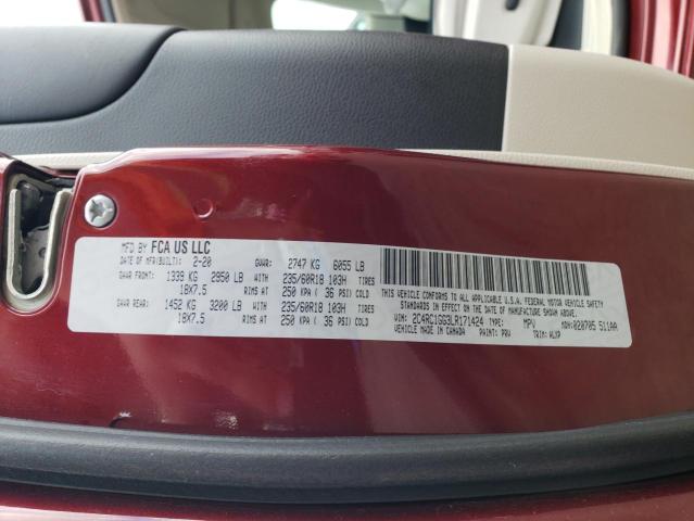 Photo 10 from auction – 2020 CHRYSLER PACIFICA L with VIN 2C4RC1GG3LR171424