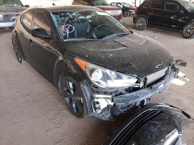 HYUNDAI VELOSTER 2015 with VIN KMHTC6AD2FU228913 - Photo from auction