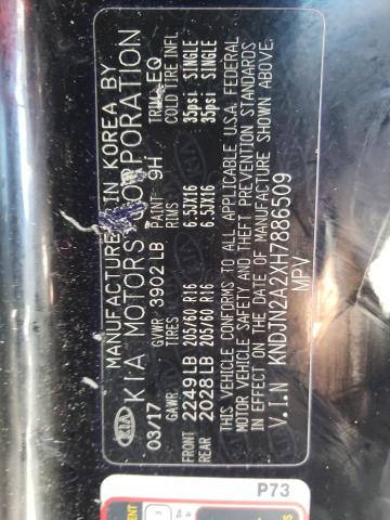 Photo 10 from auction – 2017 KIA SOUL with VIN KNDJN2A2XH7886509