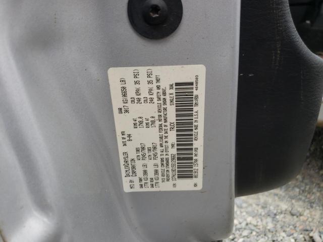 Photo 10 from auction – 2005 DODGE RAM 1500 S with VIN 1D7HU18D15S129662