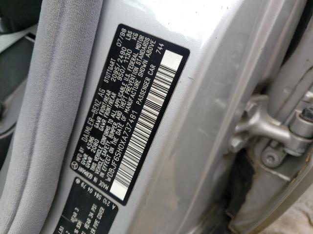 Photo 10 from auction – 1999 MERCEDES-BENZ E 320 with VIN WDBJF65H0XA737481