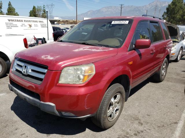 Photo 2 from auction – 2006 HONDA PILOT EX with VIN 5FNYF28416B033832