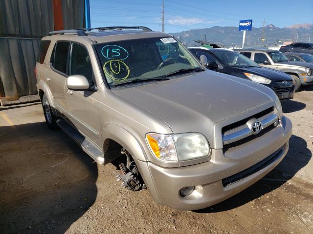 TOYOTA SEQUOIA LI 2005 with VIN 5TDBT48AX5S244876 - Photo from auction