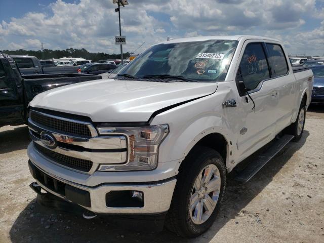 Photo 2 from auction – 2019 FORD F150 SUPER with VIN 1FTEW1E47KFC45349