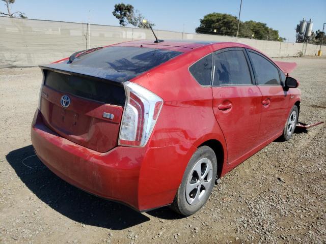 Photo 4 from auction – 2015 TOYOTA PRIUS with VIN JTDKN3DU8F1998930