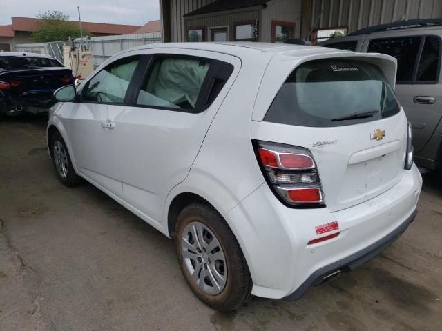 Photo 3 from auction – 2020 CHEVROLET SONIC with VIN 1G1JG6SB7L4111944