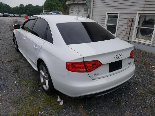 Photo 3 from auction – 2012 AUDI A4 with VIN WAUFFAFL4CA114448