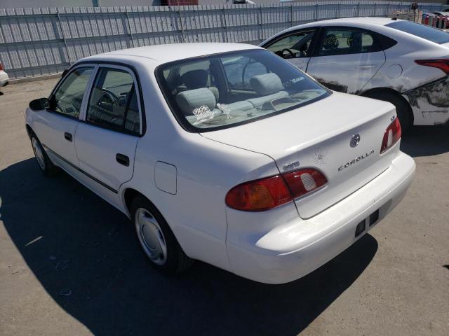 Photo 3 from auction – 2000 TOYOTA COROLLA VE with VIN 1NXBR12E4YZ383311