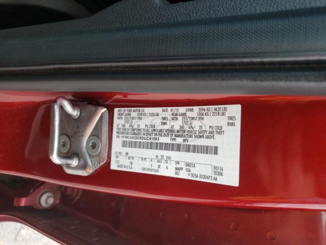Photo 10 from auction – 2013 FORD ESCAPE SE with VIN 1FMCU0GXXDUC41563