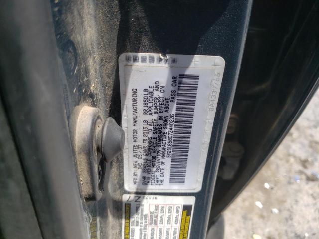Photo 10 from auction – 2007 PONTIAC VIBE with VIN 5Y2SL65807Z440226