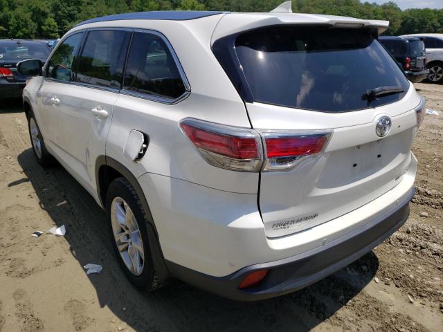 Photo 3 from auction – 2015 TOYOTA HIGHLANDER with VIN 5TDDKRFHXFS180140