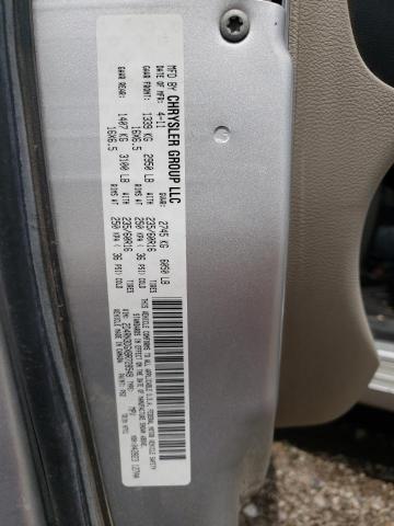 Photo 10 from auction – 2011 DODGE GRAND CARA with VIN 2D4RN3DGXBR728549