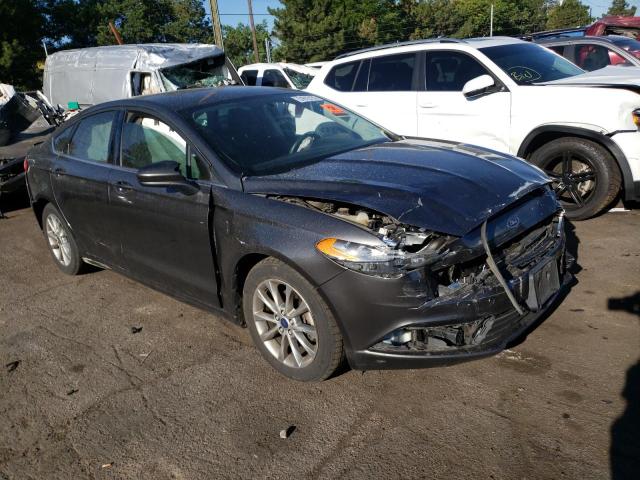 Photo 1 from auction – 2017 FORD FUSION SE with VIN 3FA6P0H76HR206819