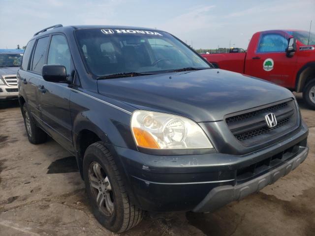 HONDA PILOT EXL 2003 with VIN 2HKYF18593H594604 - Photo from auction