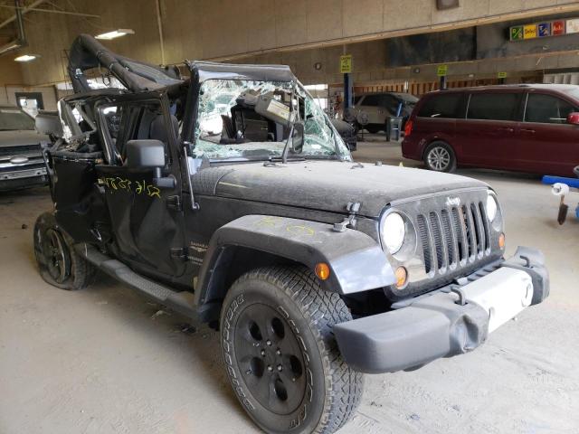 JEEP WRANGLER U 2013 with VIN 1C4BJWEG2DL666702 - Photo from auction